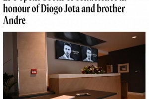 利物浦为若塔及其兄弟设吊唁簿，安菲尔德降半旗商店关闭至7号