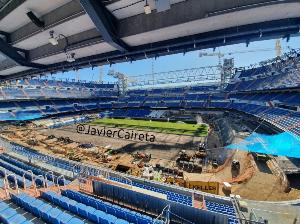 西媒：为适应NFL比赛的要求，皇马将改造伯纳乌更衣室和低层看台